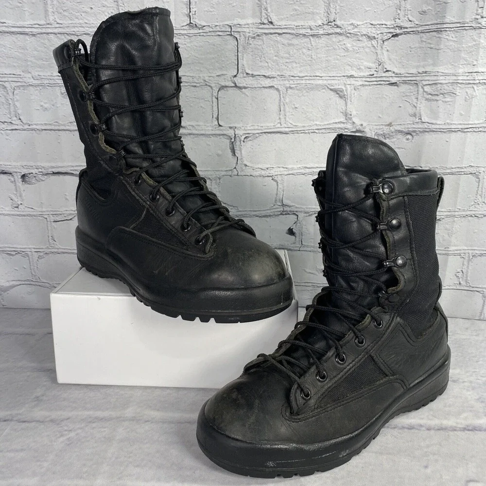 Belleville 770V 200g Insulated Waterproof Black Work Boots Size 6 XW‎ Gore-Tex